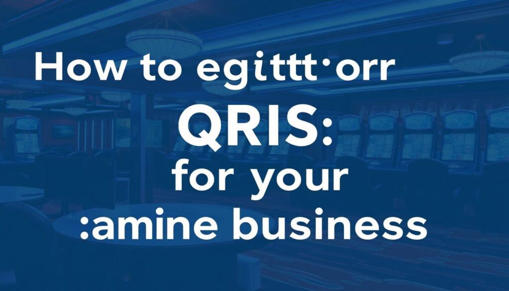 cara daftar QRIS untuk bisnis gaming